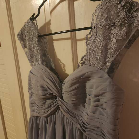 ❤️🔥3/$18 Azazie Dusty Lavender Custom Bridesmaid Dress - Picture 10 of 13